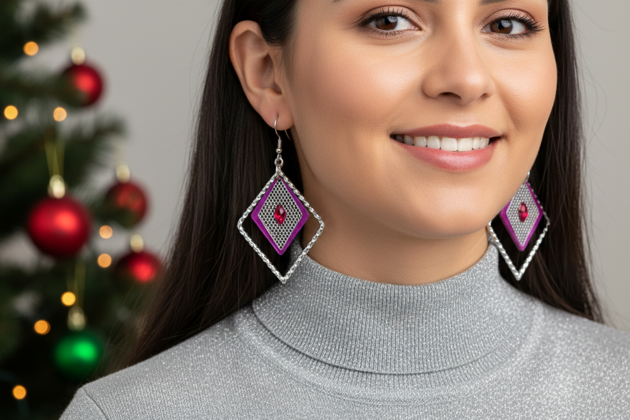 Charming Triangle Earrings