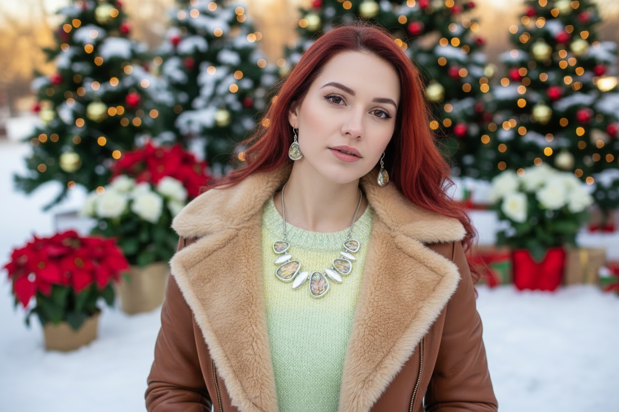 Gorgeous Abalone Necklace Set