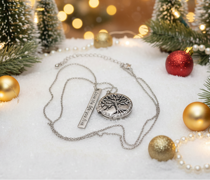 Love the Life You Live Necklace