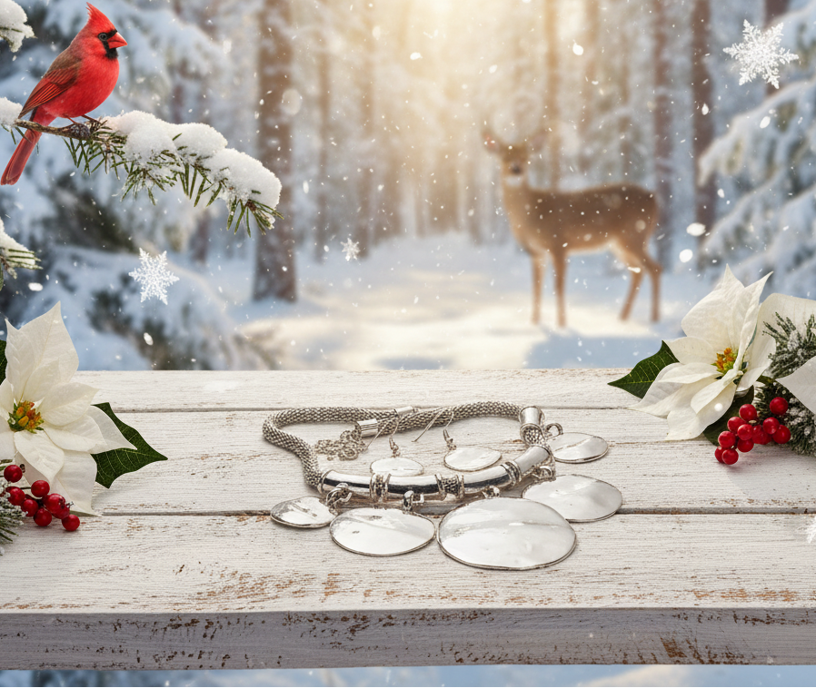 Fabulous Silver Necklace Set