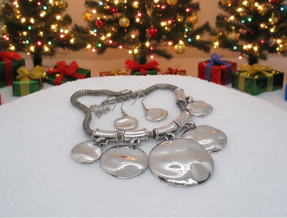 Fabulous Silver Necklace Set