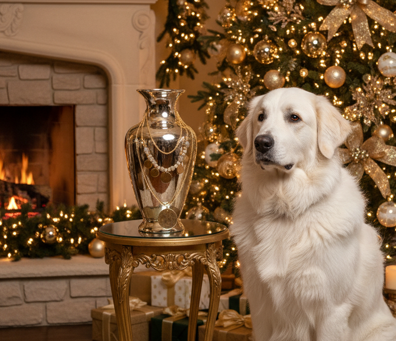 Lovely Beige Multi-Strand Necklace