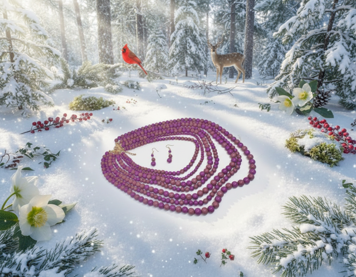 Marvelous Multi-Strand Beaded Necklace Set