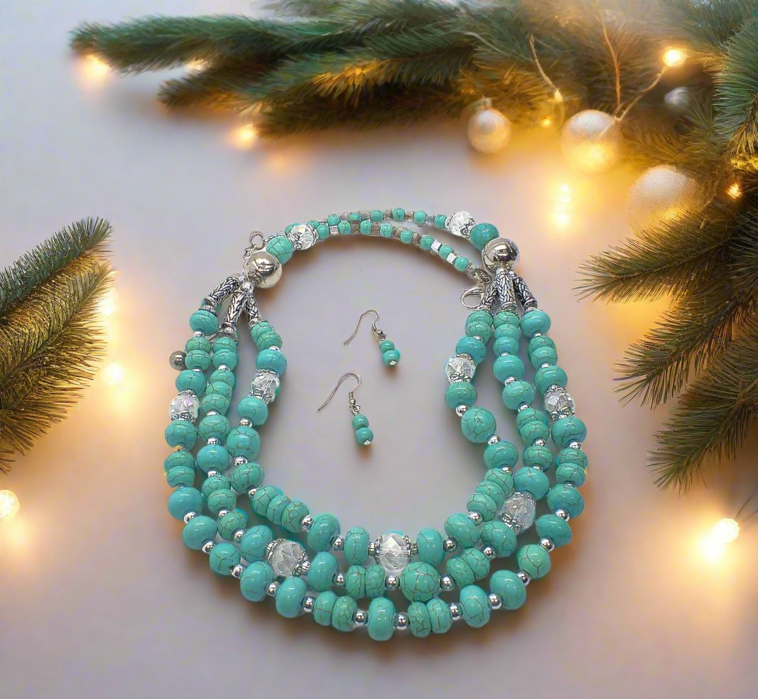 https://www.artistryjewelry.net/products/turquiose-and-silver-necklace-set