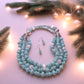 Gorgeous Turquoise and Silver Necklace Set