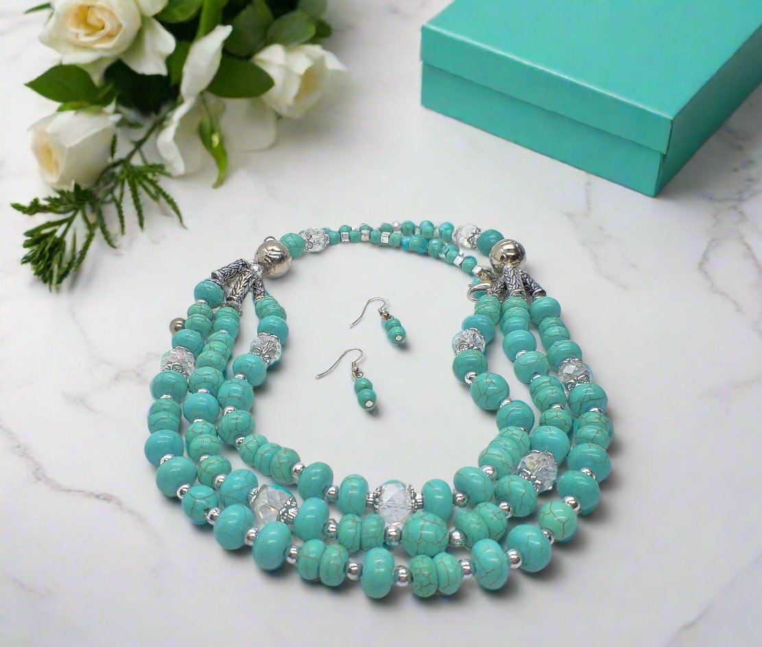 https://www.artistryjewelry.net/products/turquiose-and-silver-necklace-set