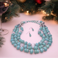 Gorgeous Turquoise and Silver Necklace Set
