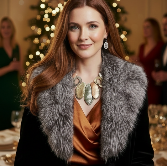 Fabulous Mixed Metals Necklace Set