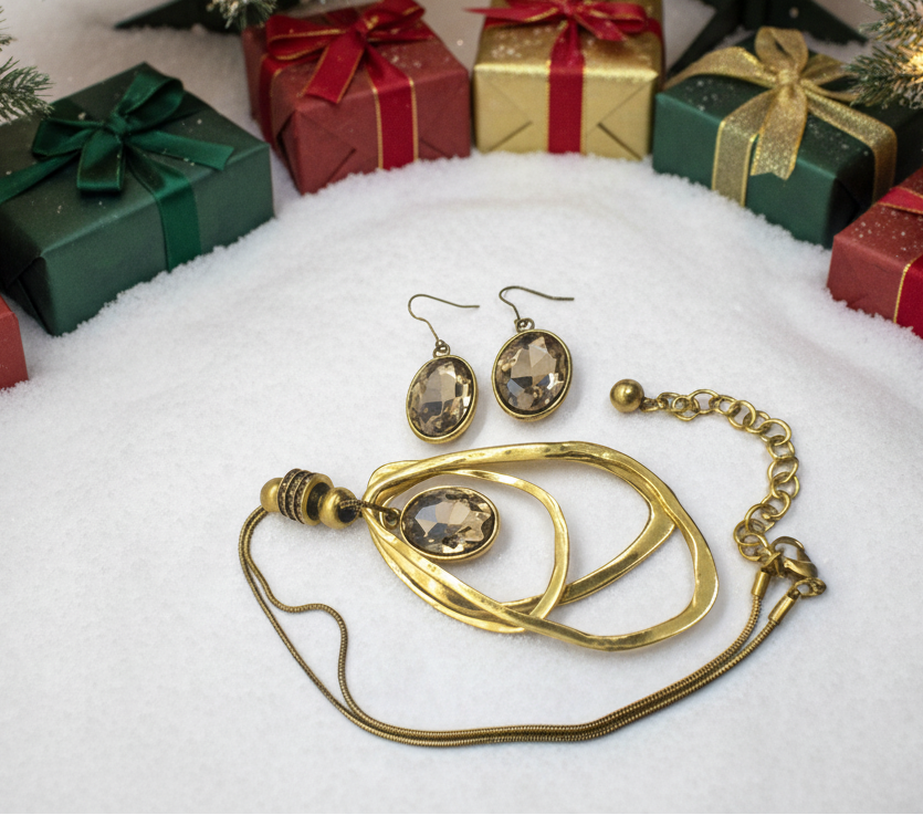 Rings of Beauty Necklace Set