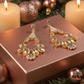Beautiful Rose Gold Chandelier Earring