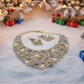 Gorgeous Pearls and Rhinestones Necklace Set