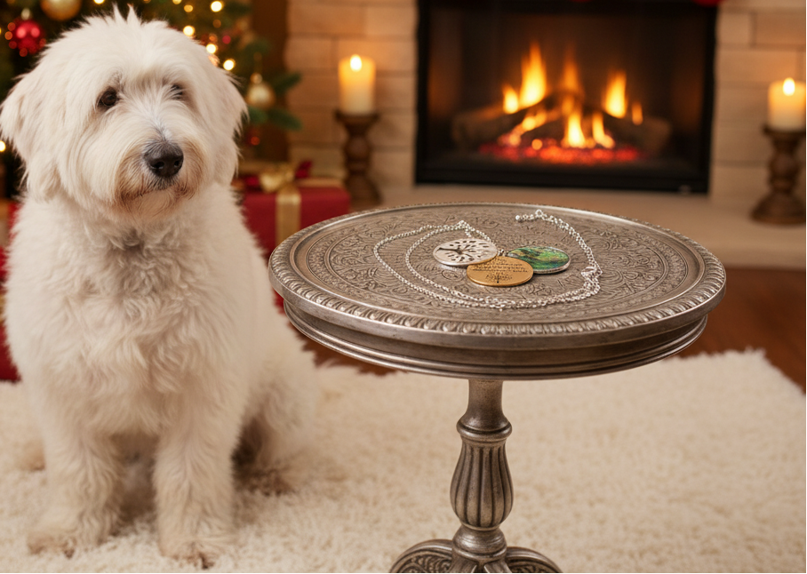 Lovely Triple Circle Abalone Necklace
