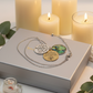 Lovely Triple Circle Abalone Necklace