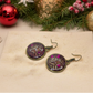 Lovely Purple Earrings
