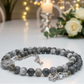 Beautiful Mountain Jade, Labradorite, Semi-precious, Beaded Necklace handcrafted by Artistry Jewelry