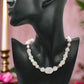 Stunning Rose Pink Quartz and Crystals, Semi-precious Beaded Necklace handcrafted by Artistry Jewelry