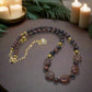 Brilliant Brecca Jasper, Red Tiger Eye, Hematite Beaded Necklace - handcrafted by Artistry Jewelry