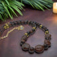 Brilliant Brecca Jasper, Red Tiger Eye, Hematite Beaded Necklace - handcrafted by Artistry Jewelry