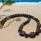 Brilliant Brecca Jasper, Red Tiger Eye, Hematite Beaded Necklace - handcrafted by Artistry Jewelry