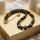 Brilliant Brecca Jasper, Red Tiger Eye, Hematite Beaded Necklace - handcrafted by Artistry Jewelry