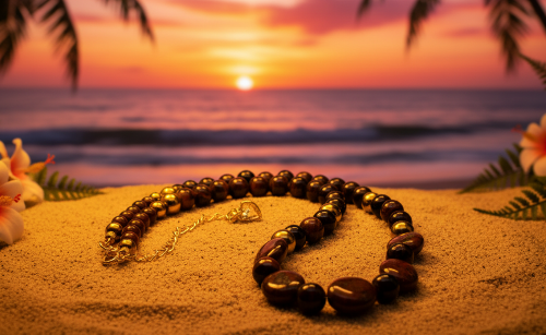 Brilliant Brecca Jasper, Red Tiger Eye, Hematite Beaded Necklace - handcrafted by Artistry Jewelry
