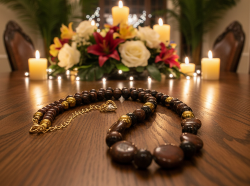Brilliant Brecca Jasper, Red Tiger Eye, Hematite Beaded Necklace - handcrafted by Artistry Jewelry