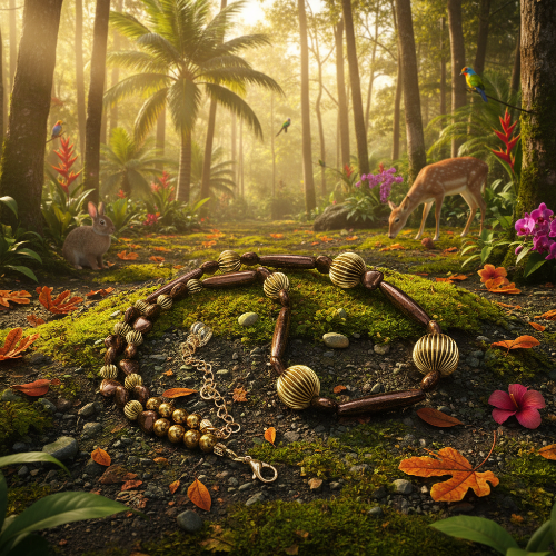 Lovely Hearts and Hematite Beaded Necklace