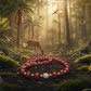 Stunning Red Quartz, Crystal, and Hematite Beaded Necklace