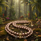 Stunning Crystal, Pearl, and Druk Two-Strand Beaded Necklace