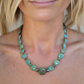 Lovely Crazy Lace Agate & Magnesite, Turquoise, Brown, Semi-precious, Beaded Necklace handcrafted by Artistry Jewelry