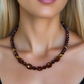 Brilliant Brecca Jasper, Red Tiger Eye, Hematite Beaded Necklace - handcrafted by Artistry Jewelry