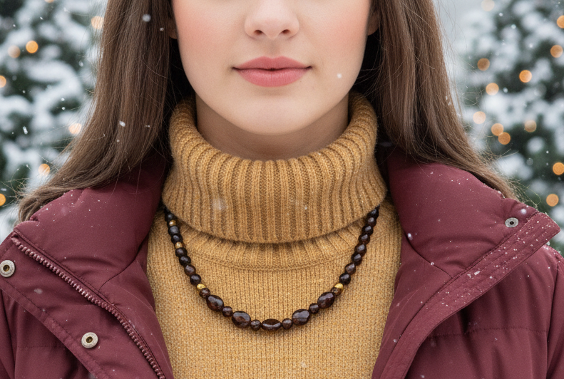 Brilliant Brecca Jasper, Red Tiger Eye, Hematite Beaded Necklace - handcrafted by Artistry Jewelry