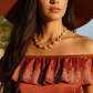 Gorgeous Red Mala, Labrador, & Druk Beaded Necklace - handcrafted by Artistry Jewelry