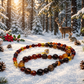 Alluring Carnelian Round, Agate, and Hematite Beaded Necklace