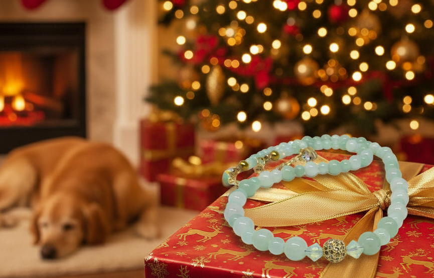 Alluring Burness Jade, Crystal and Hematite Beaded Necklace by Artistry Jewelry