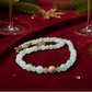 Alluring Burness Jade, Crystal and Hematite Beaded Necklace by Artistry Jewelry