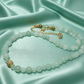 Alluring Burness Jade, Crystal and Hematite Beaded Necklace by Artistry Jewelry
