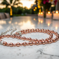 Charming Rose Gold Hematite Beaded Necklace
