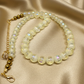 Magnificent Celestial Opal Crystal and Hematite Beaded Necklace