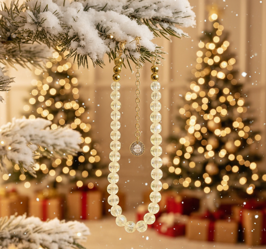 Magnificent Celestial Opal Crystal and Hematite Beaded Necklace