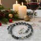 Ravishing Natural Labradorite, Cubic Zirconia, and Crystal Beaded Necklace by Artistry Jewelry