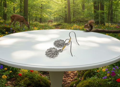 Attractrive Shell Drop Earrings