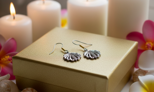 Attractrive Shell Drop Earrings