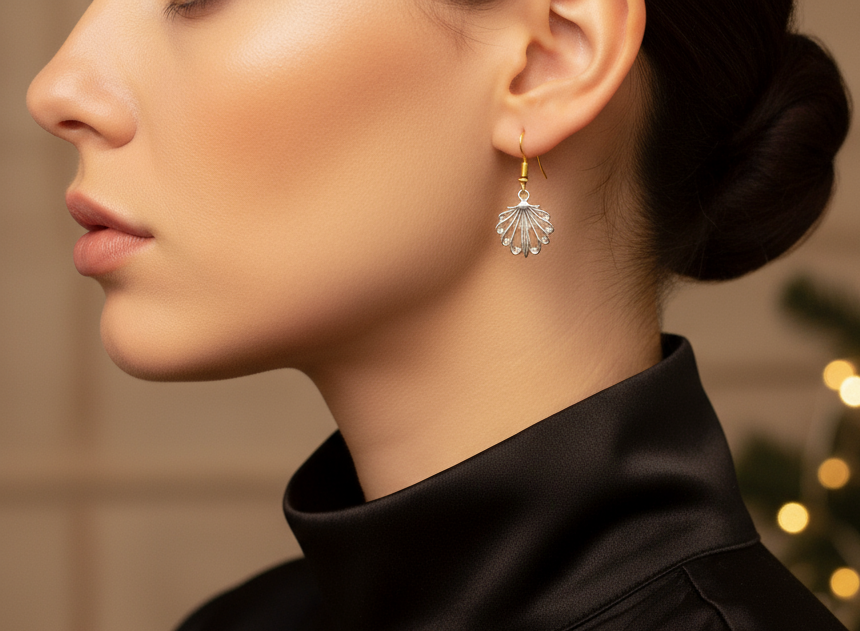 Attractrive Shell Drop Earrings