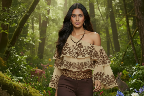 Lovely Hearts and Hematite Beaded Necklace