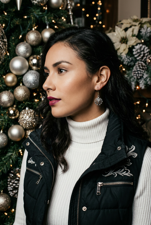 Attractrive Shell Drop Earrings