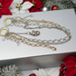 Beautiful Multi Silver and Gold Chain Necklace