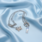 A Heart and Crystal for You Necklace