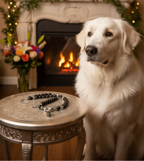 Gorgeous Black Diamond Crystals, Cubic Zirconia, and Black Pearl Beads, One-of-a-Kind Beaded Necklace - handcrafted by Artistry Jewelry