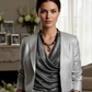 Gorgeous Black Diamond Crystals, Cubic Zirconia, and Black Pearl Beads, One-of-a-Kind Beaded Necklace - handcrafted by Artistry Jewelry